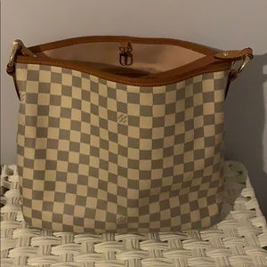 Louis Vuitton Delightful pm Damier azur